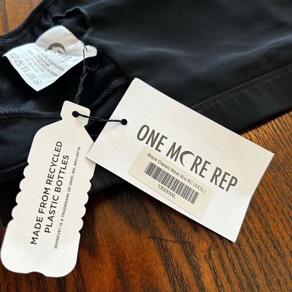 Zyia Active Black Classic Mesh Bra RC XXXL 3X NWT - Picture 7 of 14